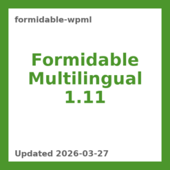 Formidable Multilingual 1.11