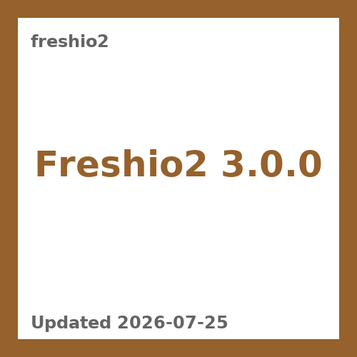 Freshio2 3.0.0