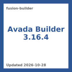 Avada Builder 3.16.4