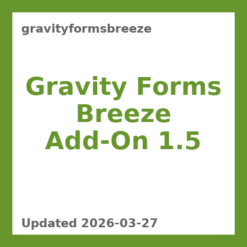 Gravity Forms Breeze Add-On 1.5