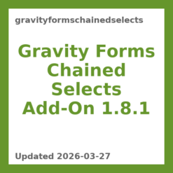 Gravity Forms Chained Selects Add-On 1.8.1