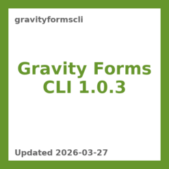 Gravity Forms CLI 1.0.3