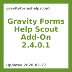 Gravity Forms Help Scout Add-On 2.4.0.1