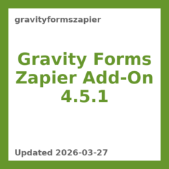 Gravity Forms Zapier Add-on 4.5.1