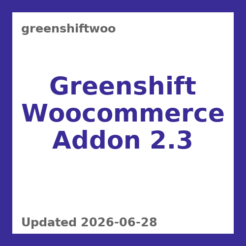 Greenshift Woocommerce Addon 2.3