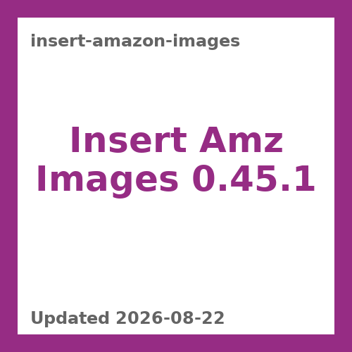 Insert Amz Images 0.45.1
