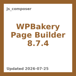 Visual Composer 8.7.4