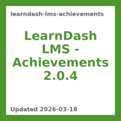 LearnDash LMS – Achievements 2.0.4