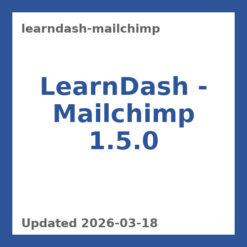 LearnDash – MailChimp 1.5.0