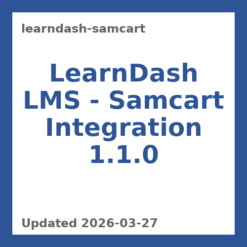 LearnDash LMS – Samcart Integration 1.1.0