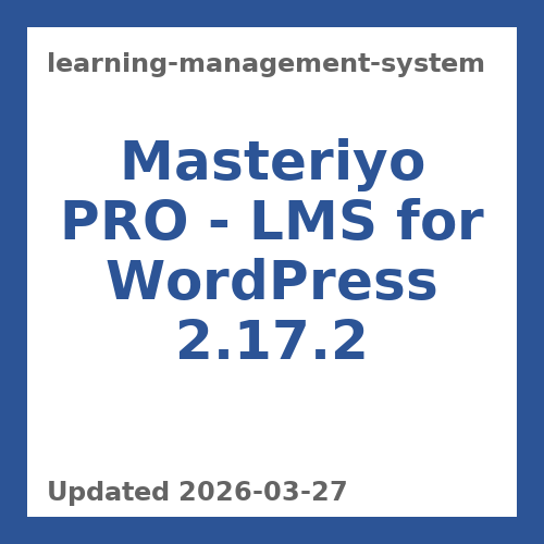Masteriyo PRO - LMS for WordPress 2.17.2