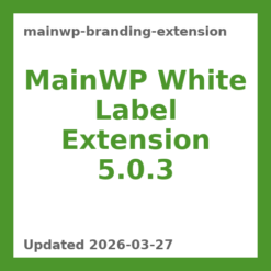 MainWP Branding Extension 5.0.3