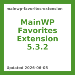 MainWP Favorites Extension 5.3.2