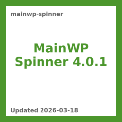 MainWP Spinner 4.0.1