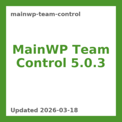 MainWP Team Control 5.0.3