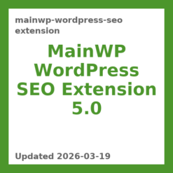 MainWP WordPress SEO Extension 5.0