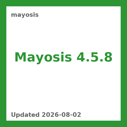 Mayosis 4.5.8