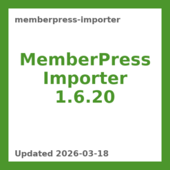 MemberPress Importer 1.6.20