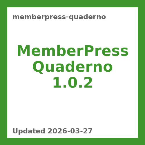 MemberPress Quaderno 1.0.2