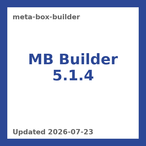 MB Builder 5.1.4