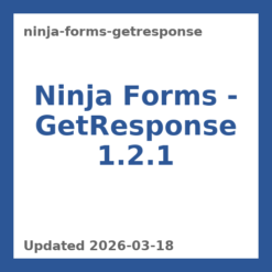 Ninja Forms – GetResponse 1.2.1