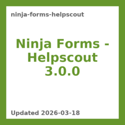 Ninja Forms – Helpscout 3.0.0