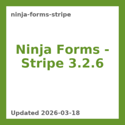 Ninja Forms – Stripe 3.2.6