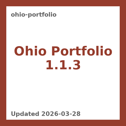 Ohio Portfolio 1.1.3