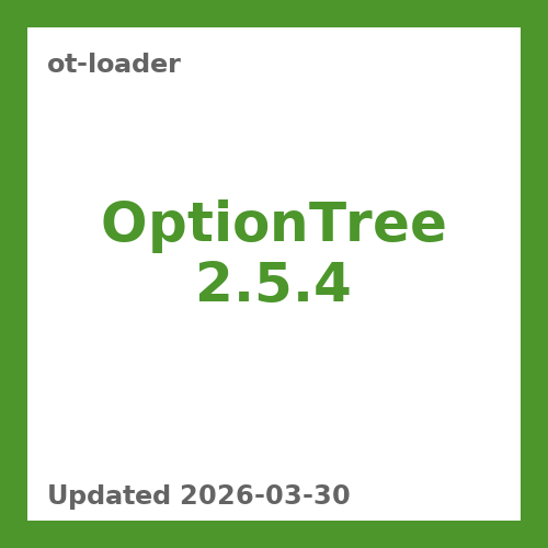 OptionTree 2.5.4