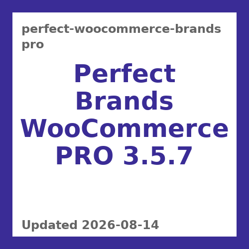 Perfect Brands WooCommerce PRO 3.5.7