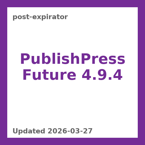 PublishPress Future 4.9.4