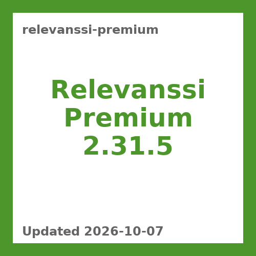 Relevanssi Premium 2.31.5