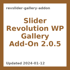 Slider Revolution WP Gallery Add-On 2.0.5