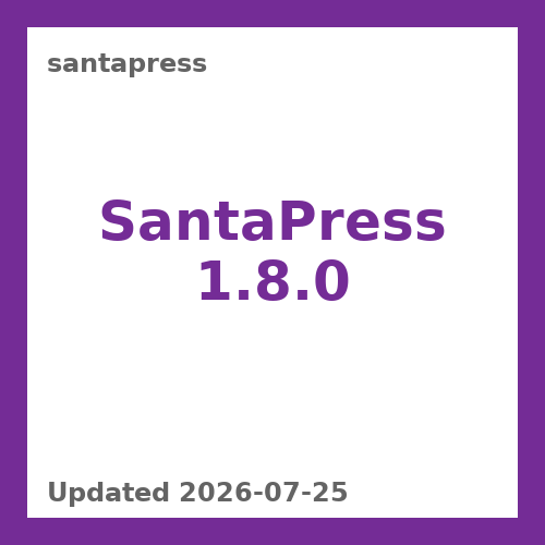SantaPress 1.8.0