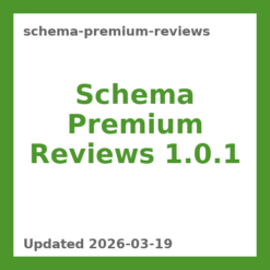 Schema Premium Reviews 1.0.1