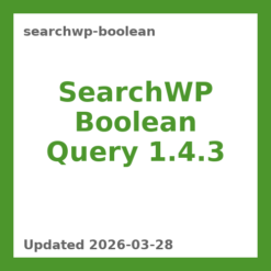 SearchWP Boolean Query 1.4.3