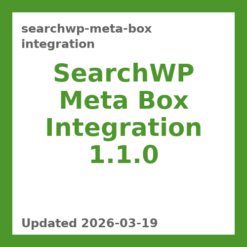 SearchWP Meta Box Integration 1.1.0