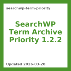 SearchWP Term Archive Priority 1.2.2