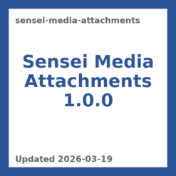 Sensei Media Attachments 1.0.0