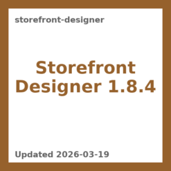 Storefront Designer 1.8.4