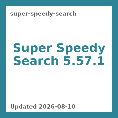 Super Speedy Search 5.57.1
