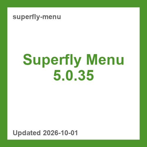Superfly Menu 5.0.35