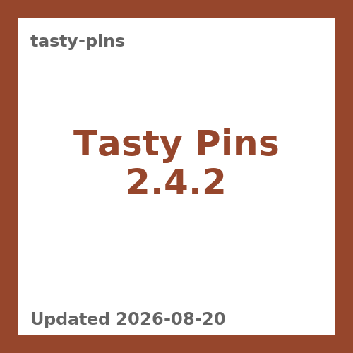 Tasty Pins 2.4.2