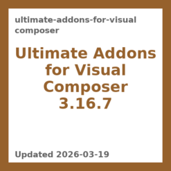 Ultimate Addons for Visual Composer 3.16.7