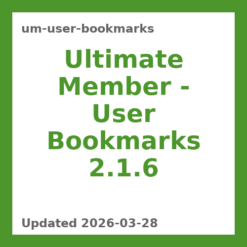 Ultimate Member – User Bookmarks 2.1.6