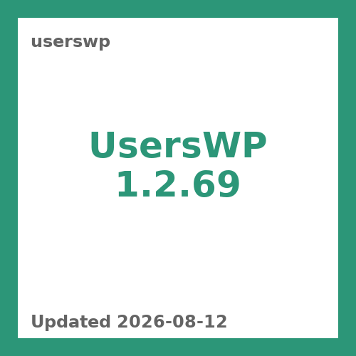 UsersWP 1.2.69