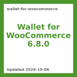Wallet for WooCommerce 6.8.0
