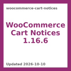 WooCommerce Cart Notices 1.16.6