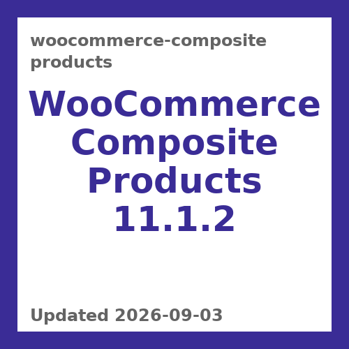 WooCommerce Composite Products 11.1.2