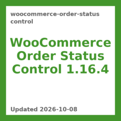 WooCommerce Order Status Control 1.16.4